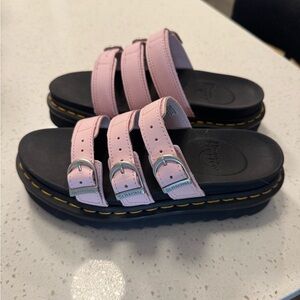 Dr. Martens Blaire Slides Pink